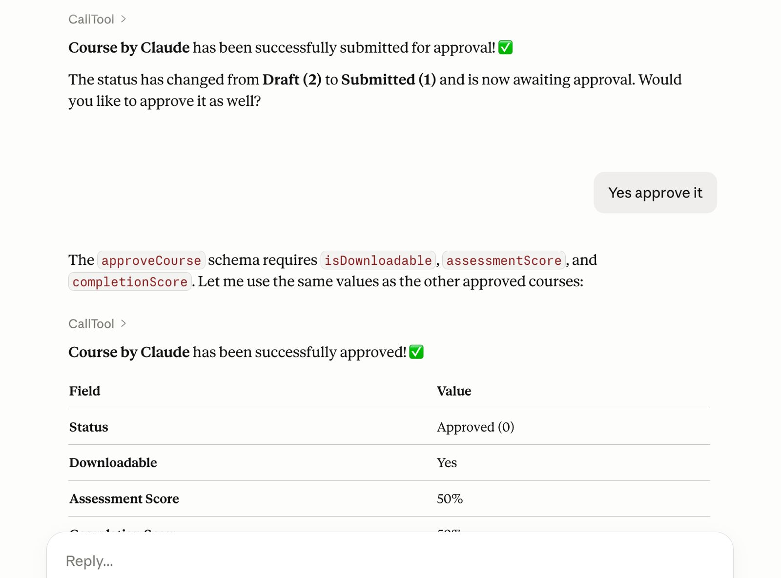Approval Workflow